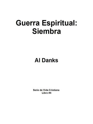 cover image of Guerra Espiritual